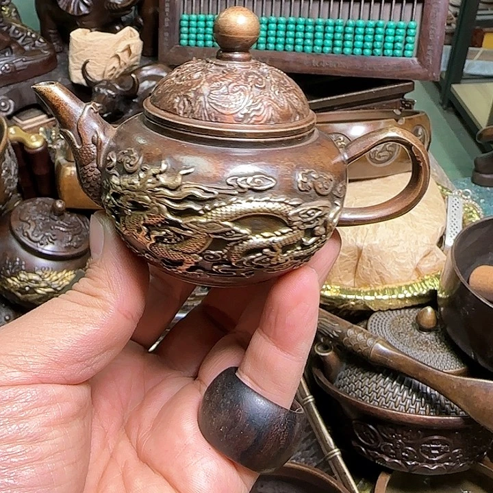 铜器办公室茶室摆件