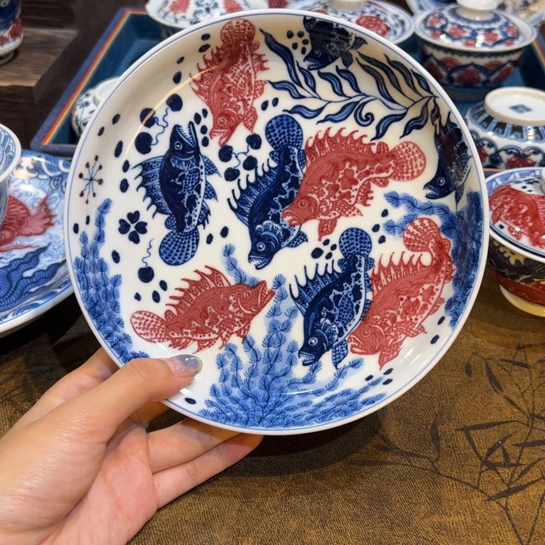 摆件景德镇茶器百宝箱