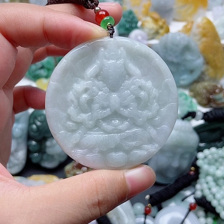 吊坠(不含链)未镶嵌翡翠1