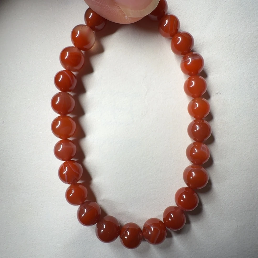 南红玛瑙未镶嵌手串