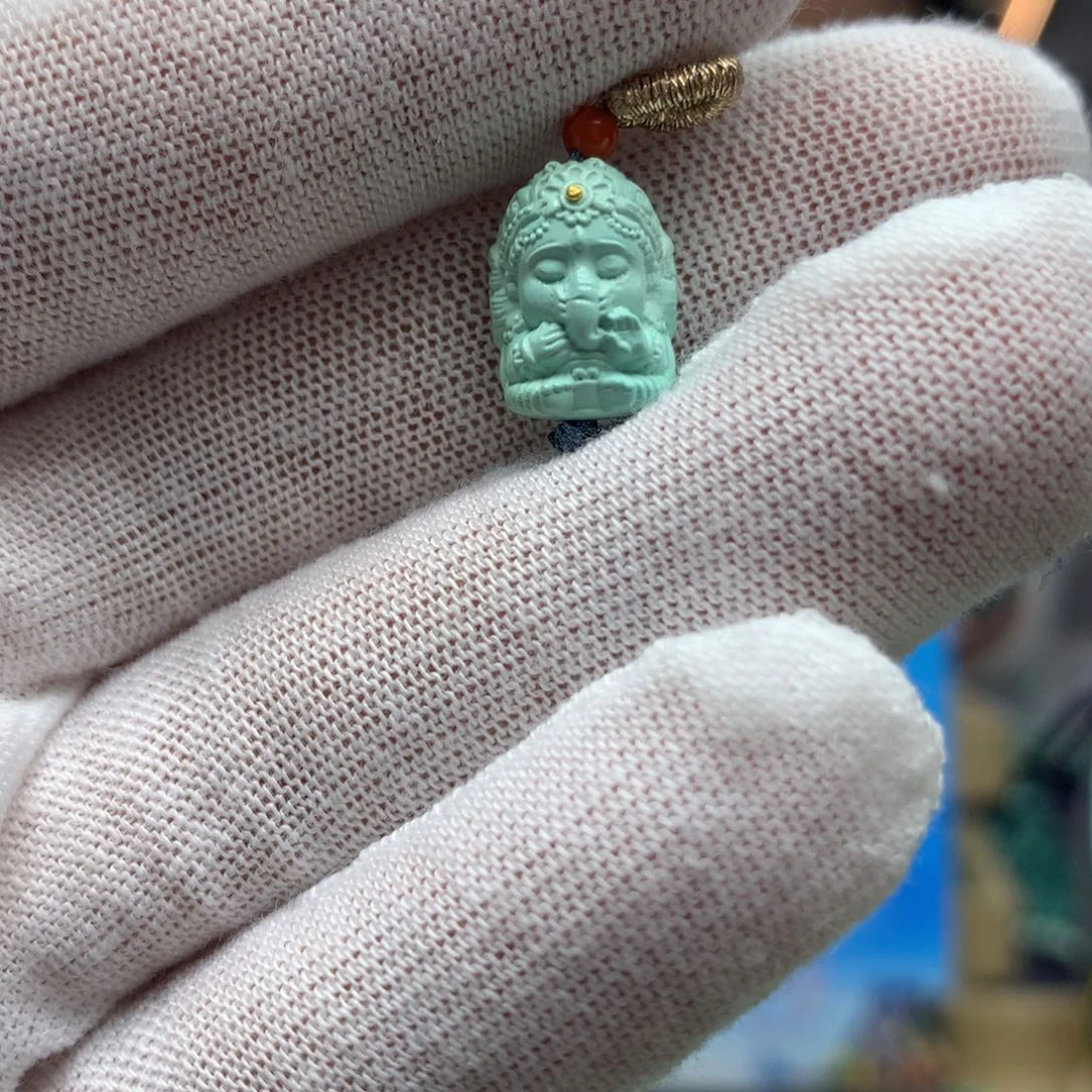 绿松石挂件未镶嵌