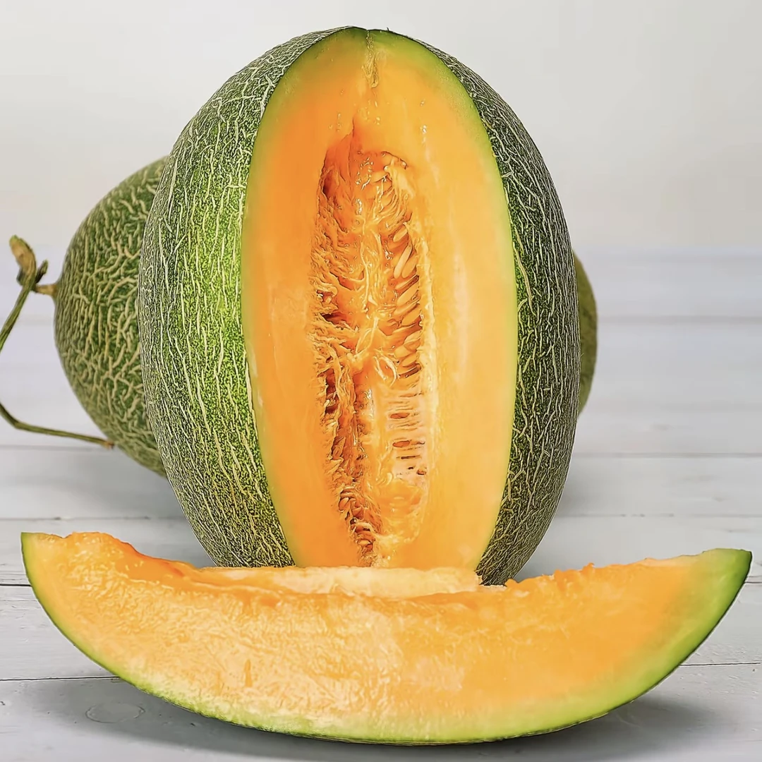 沙地哈密瓜水果2颗约6斤安徽省