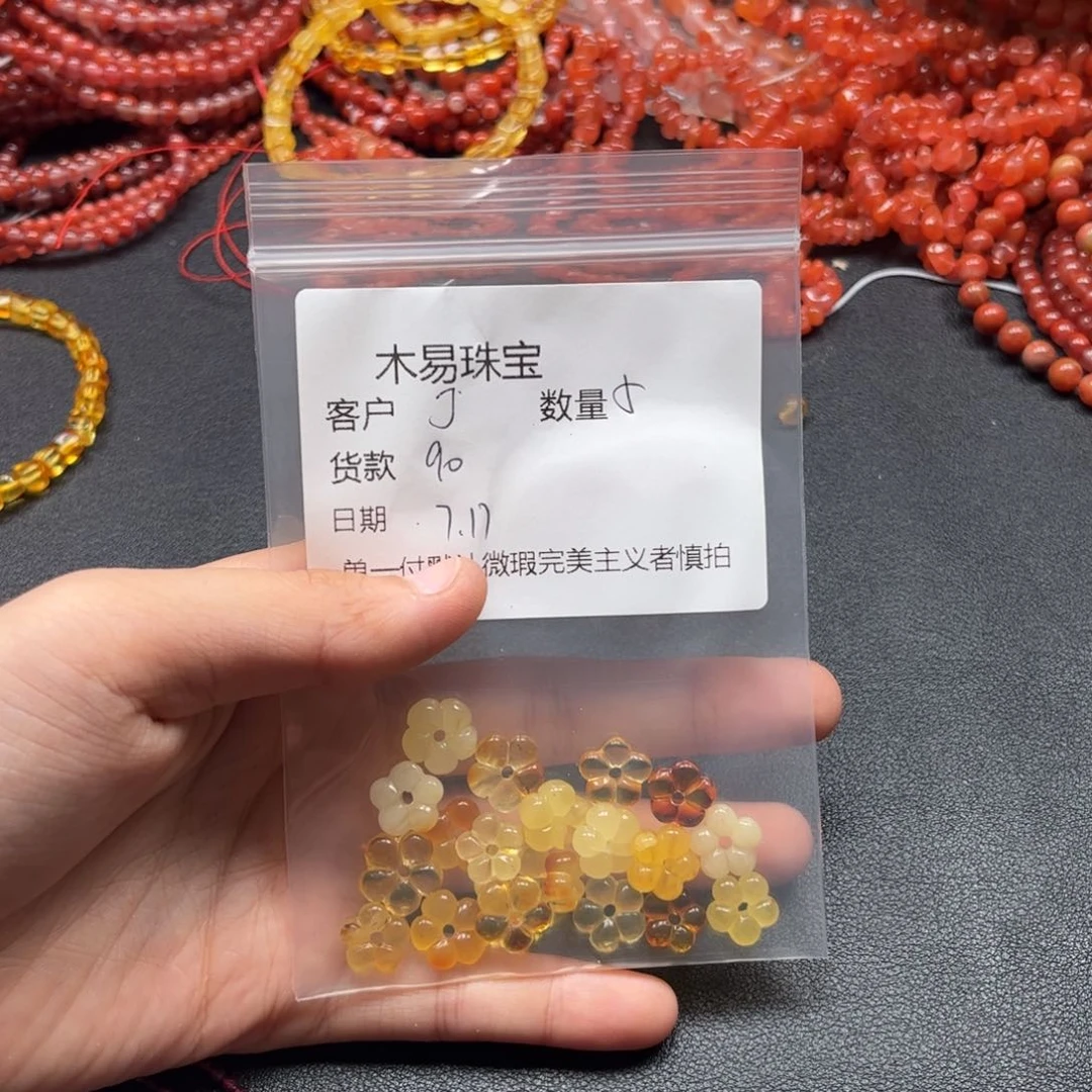 南红玛瑙未镶嵌颈饰j*y