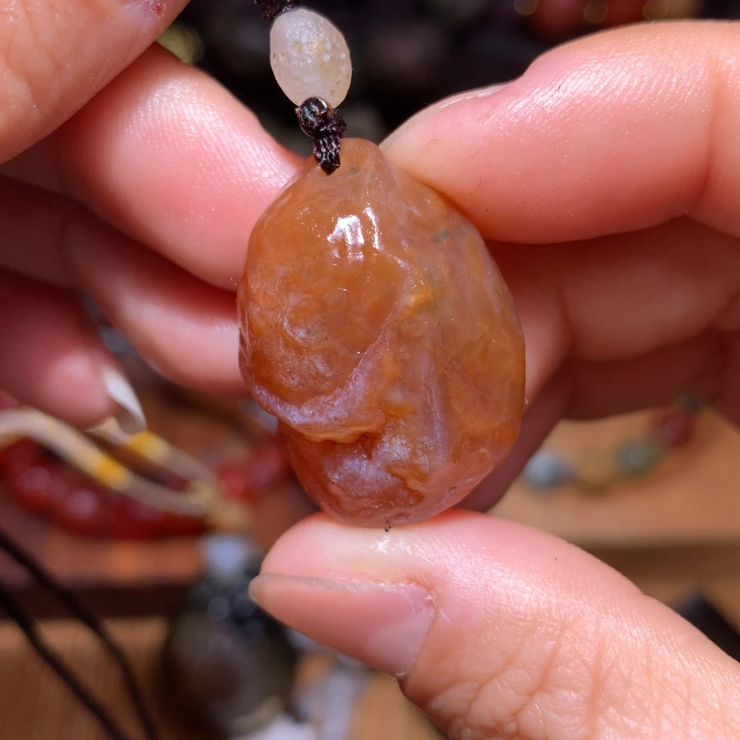 未镶嵌玛瑙/玉髓珠宝半成品