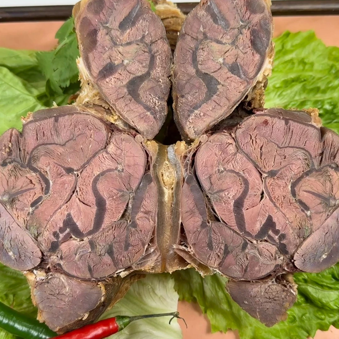 老户家酱香黄牛腱子肉满筋牛花腱金钱腱新鲜卤煮真空包装顺丰包邮