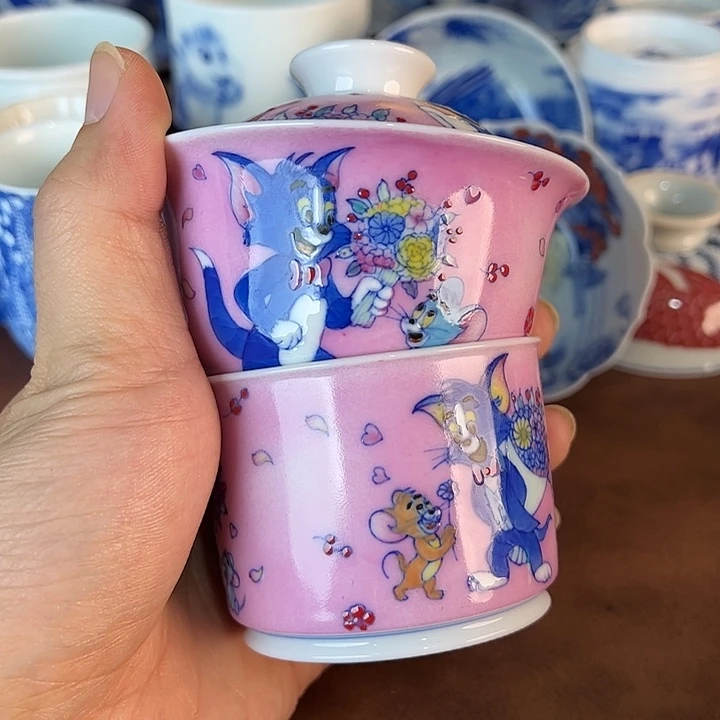 .***点瓷片景德镇全手工手绘陶瓷