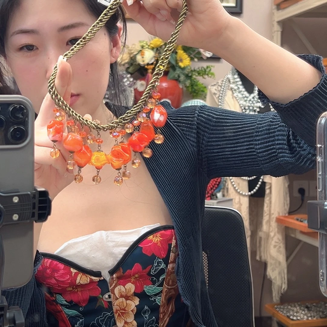 幽***幽玻璃颈饰编号469 项链
