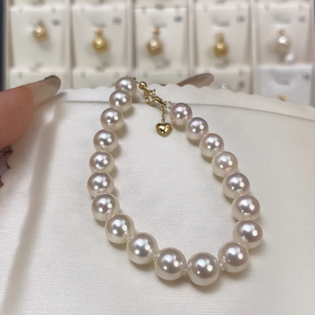 海水珍珠手串未镶嵌7-8