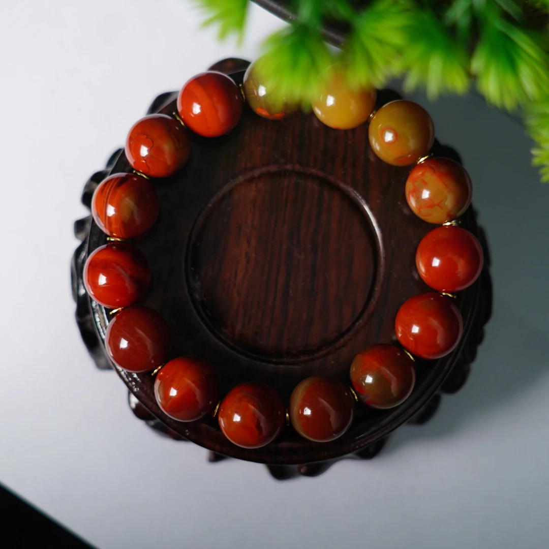 南红包浆精美手串大尺寸多样性发货