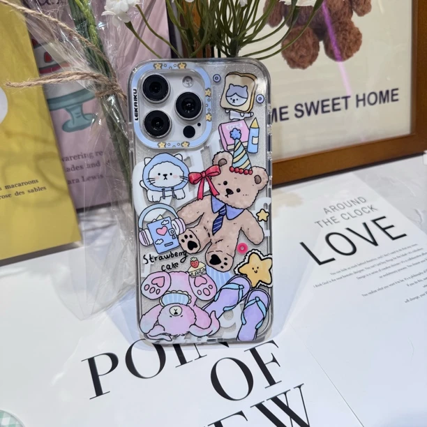 宁宁家小熊imd手机壳