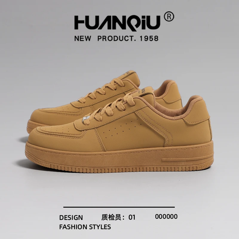 环球休闲板鞋男2025新款夏季爆款增高潮流软底轻便透气百搭运动鞋