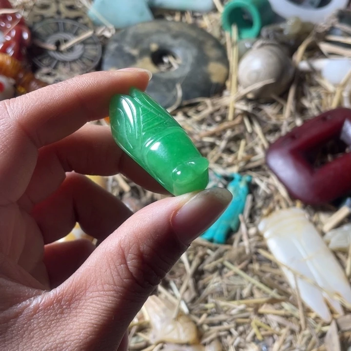 和田玉未镶嵌吊坠(不含链)