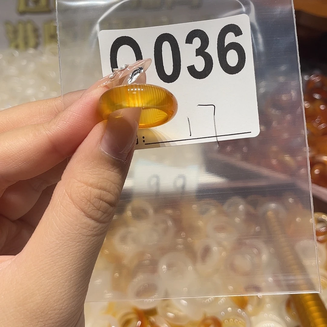 未镶嵌戒指玛瑙/玉髓036