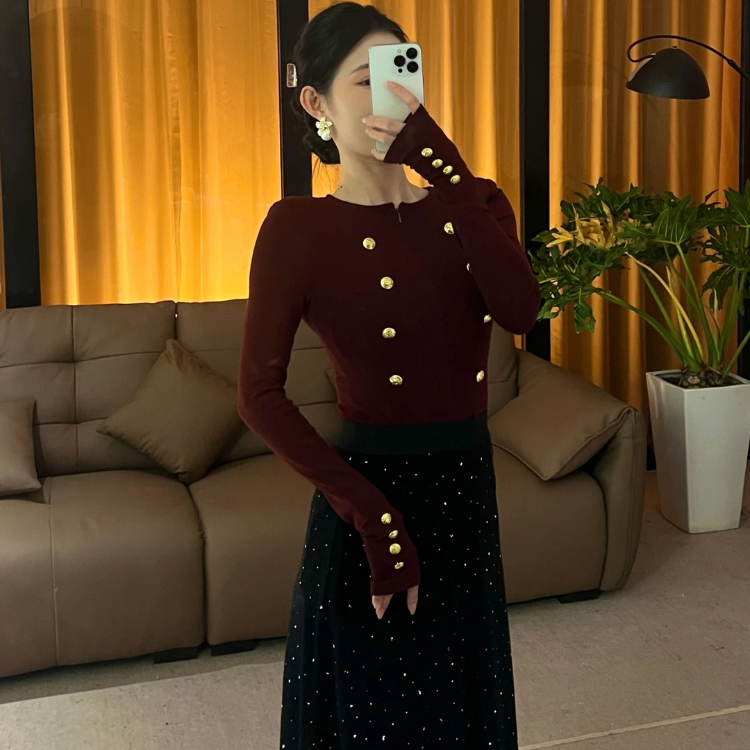 【秋秋】2025时尚百搭潮流新款收腰显瘦气质套装1036+1029