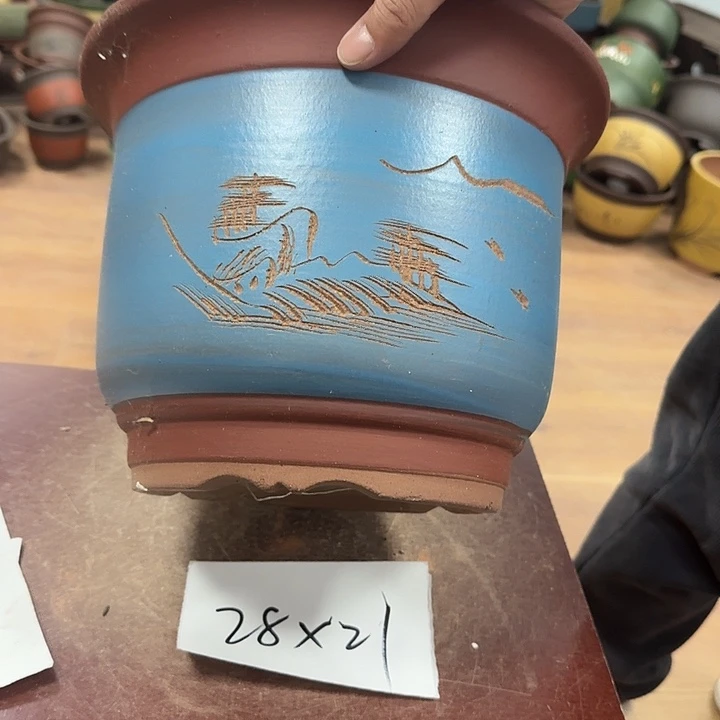 紫砂花盆破损包赔