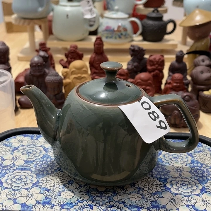 瓷片默认微瑕瓷器、茶具、壶、摆件，介意勿拍