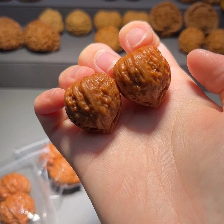 把件文玩核桃桃心002