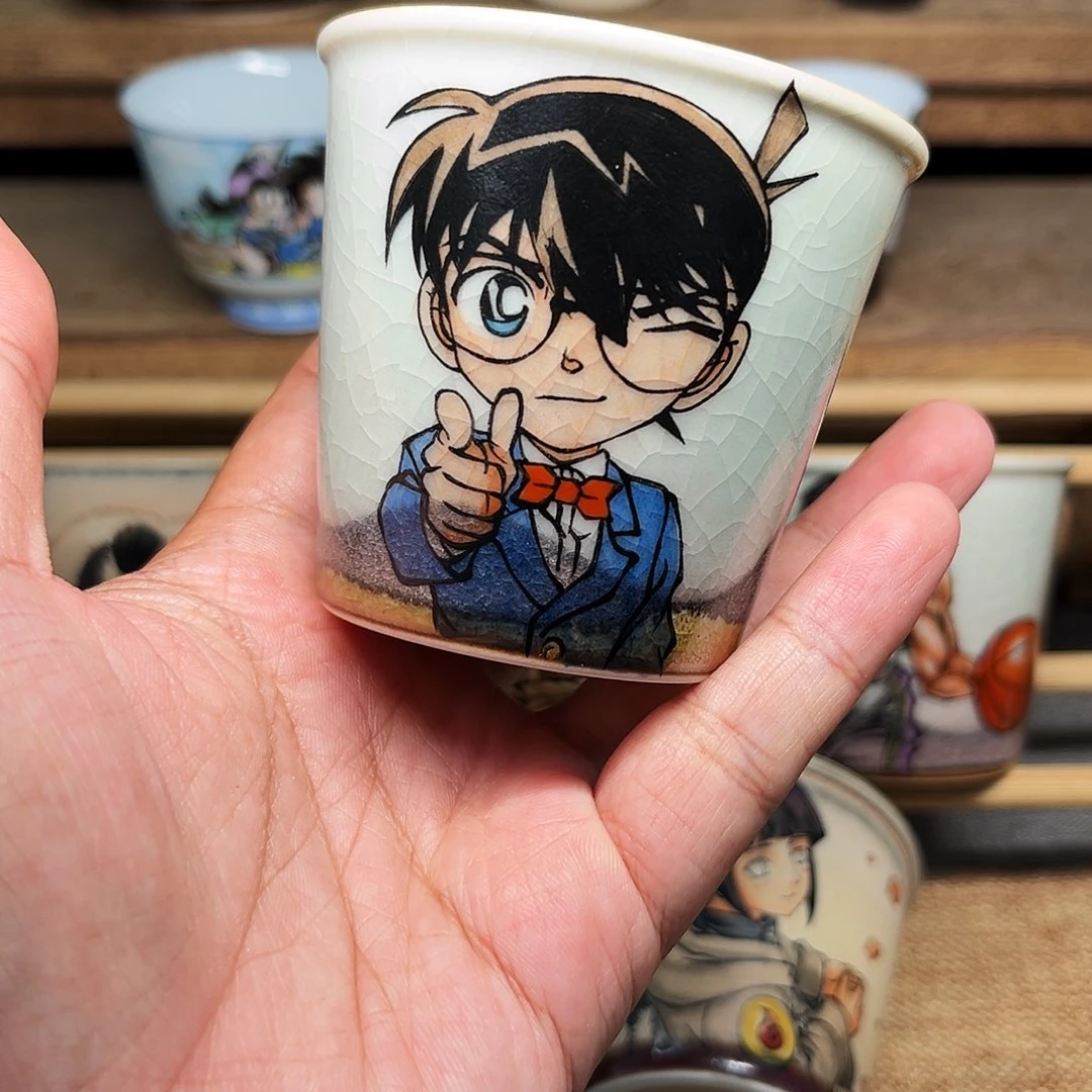 景德镇陶瓷手绘主人杯