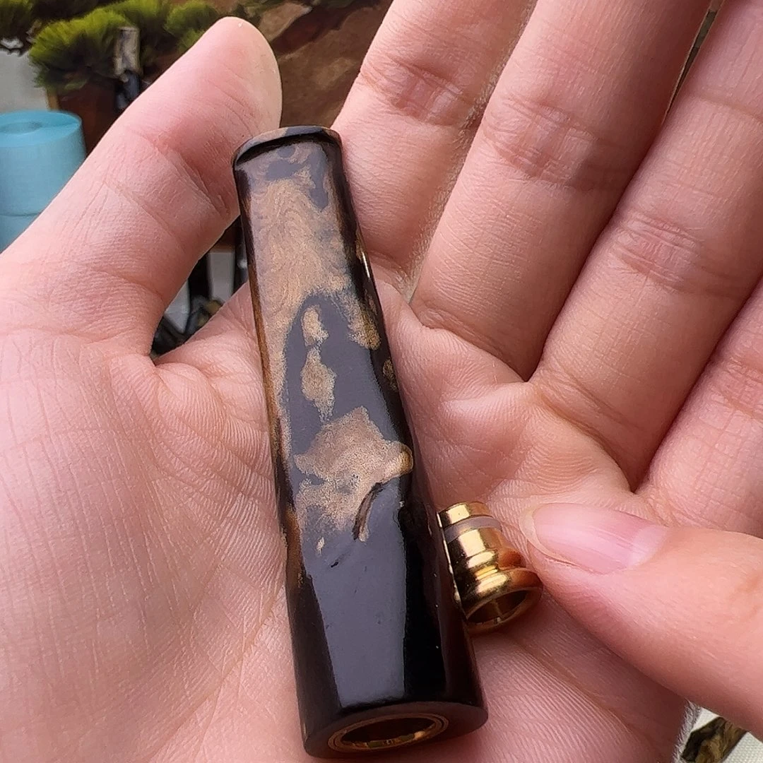 用***6 海小柳血柳光面烟嘴