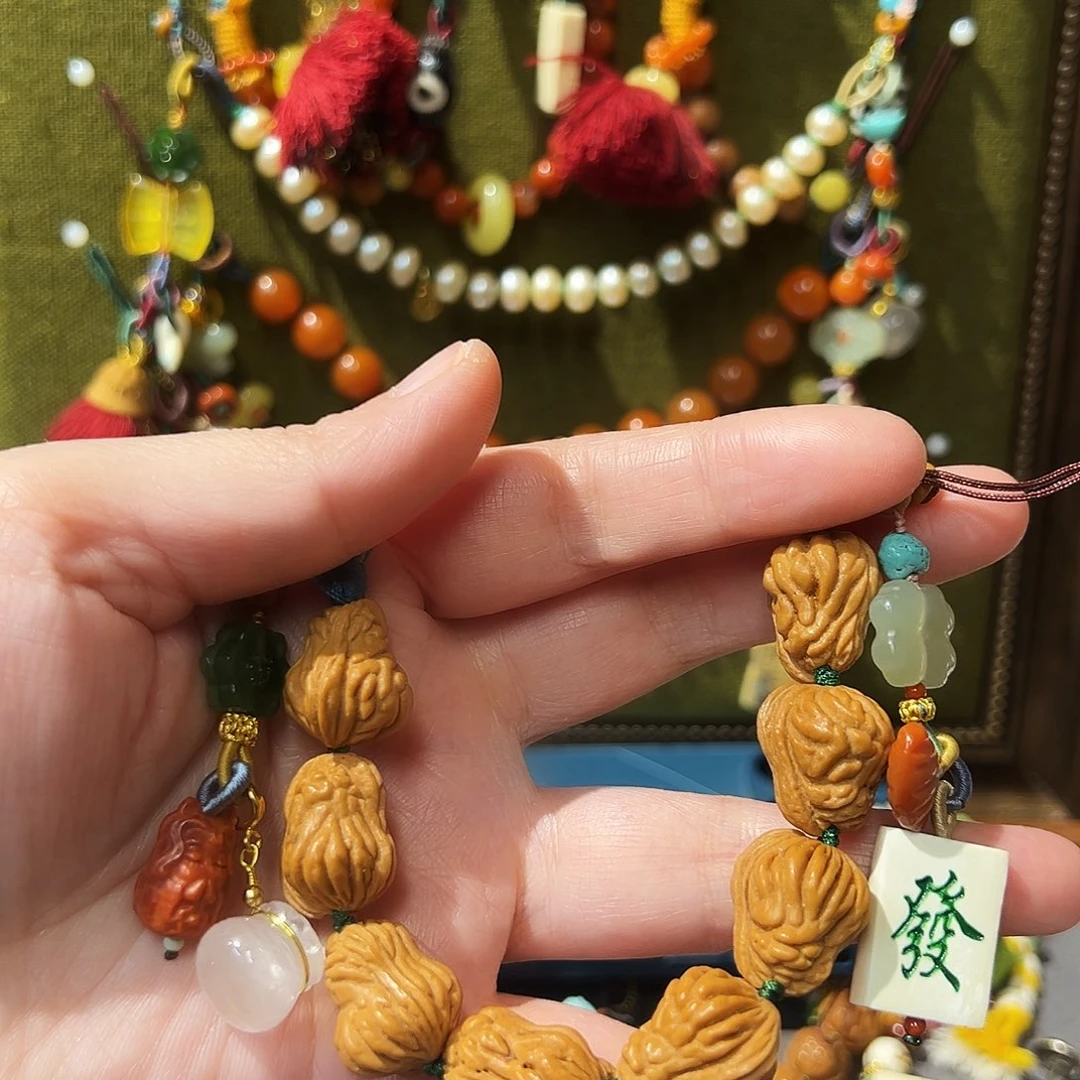 L****鱻双头双挂手机链双排