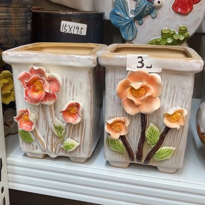 花盆紫砂粗陶材质多肉花盆