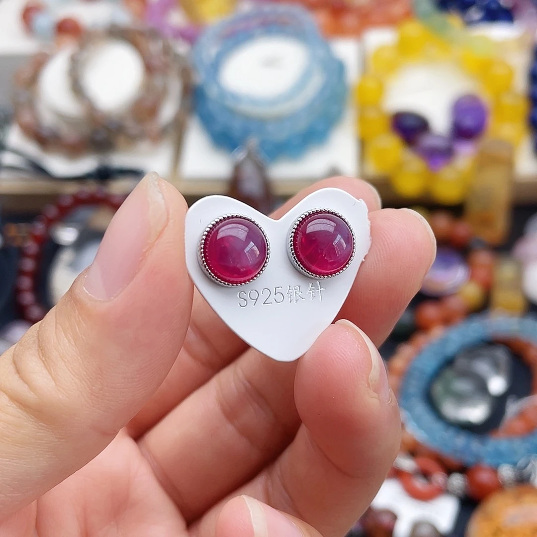 银S925镶嵌戒指烟晶