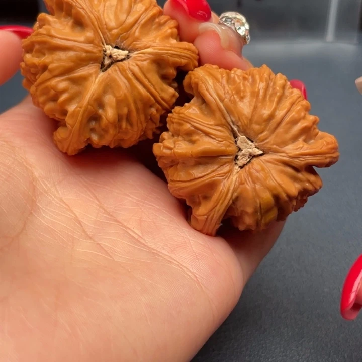 伟***伟文玩核桃吊坠白狮子