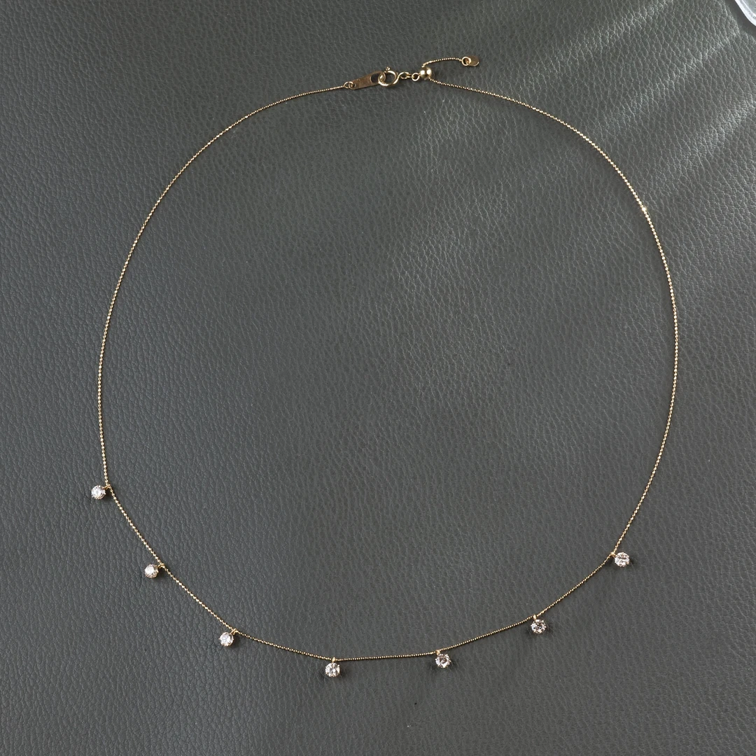 【举石臻选】TA0113-1881-30钻石项链18k（一件/长约45cm）H