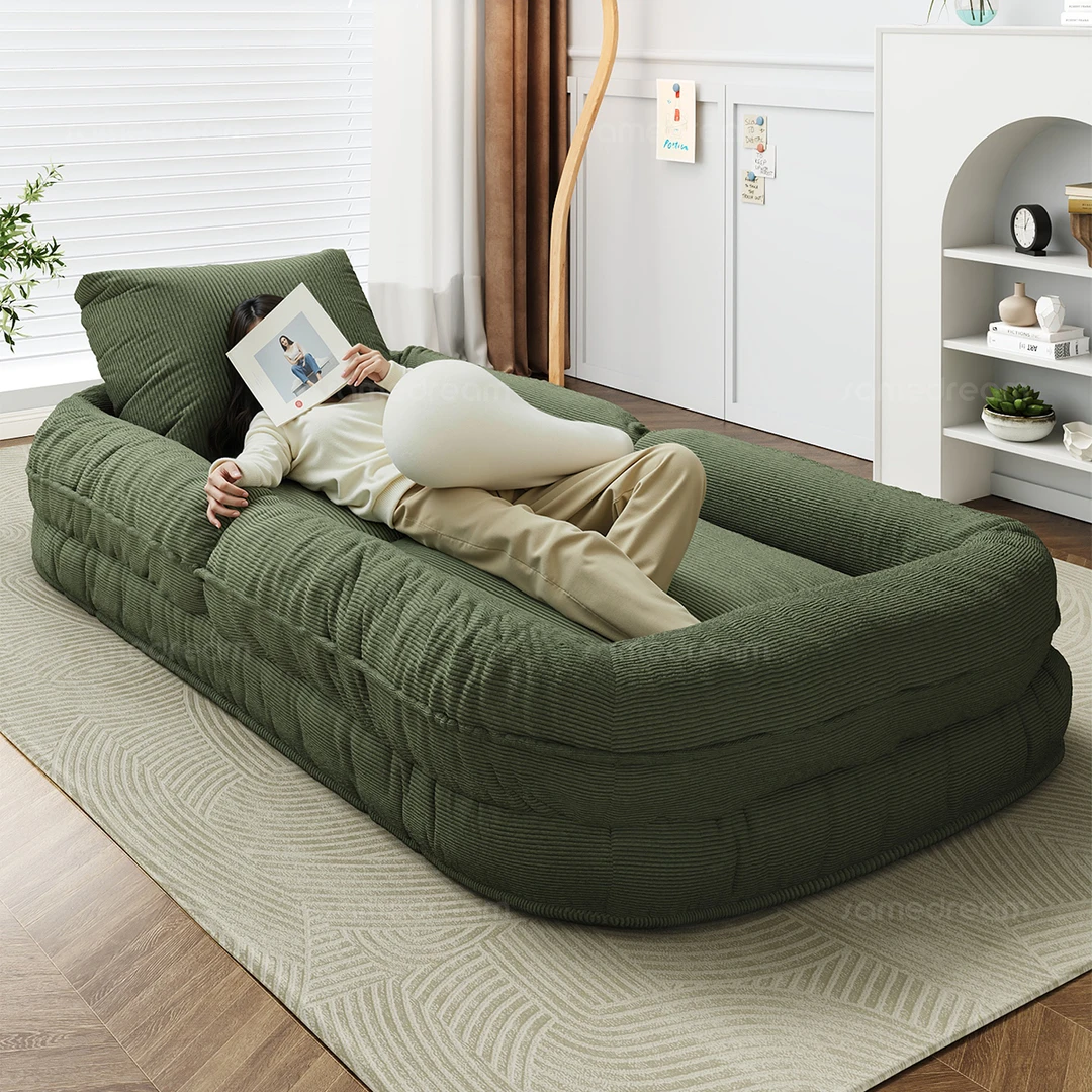 懒人沙发可躺可睡可坐人类狗窝可折叠卧室小沙发榻榻米沙发床两用