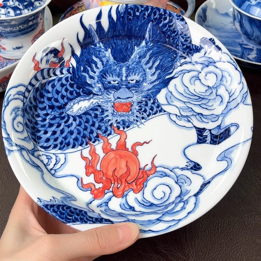 手绘高温瓷器瓷器