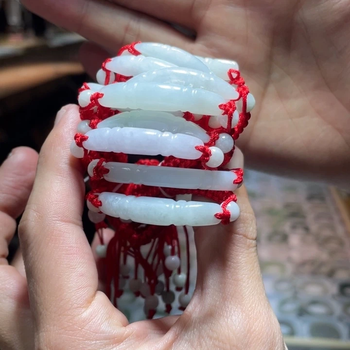 翡翠手链未镶嵌多样性一件裸发