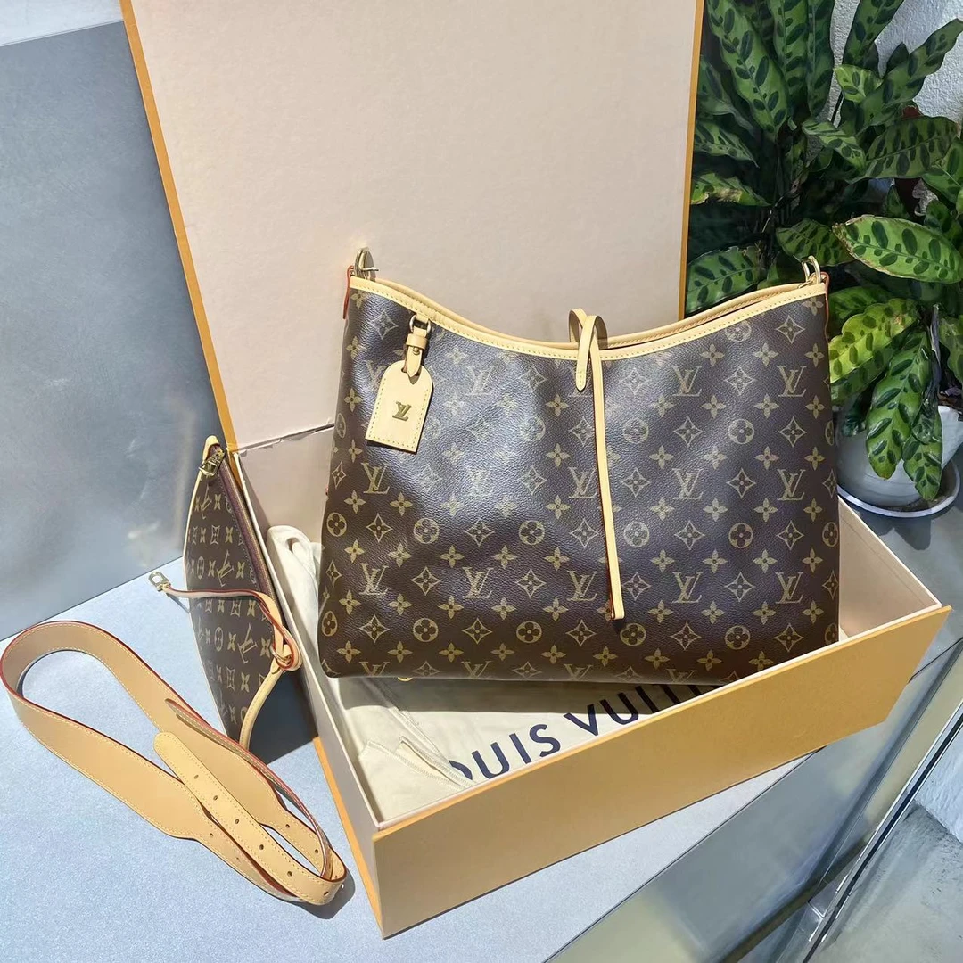 95新 LouisVuitton/路易威登 LV   中号carryall包 单肩手提包-2