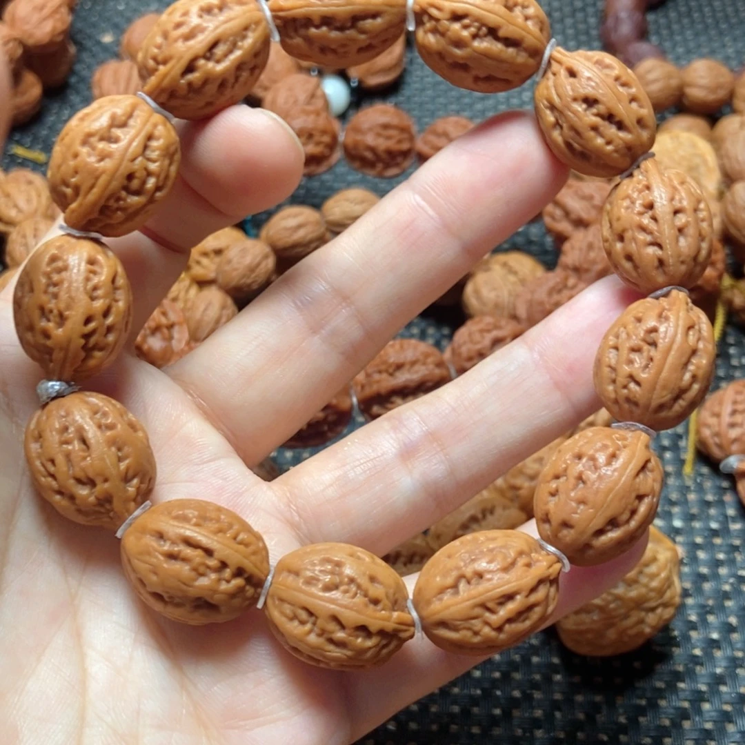 吊坠文玩核桃粗筋手串