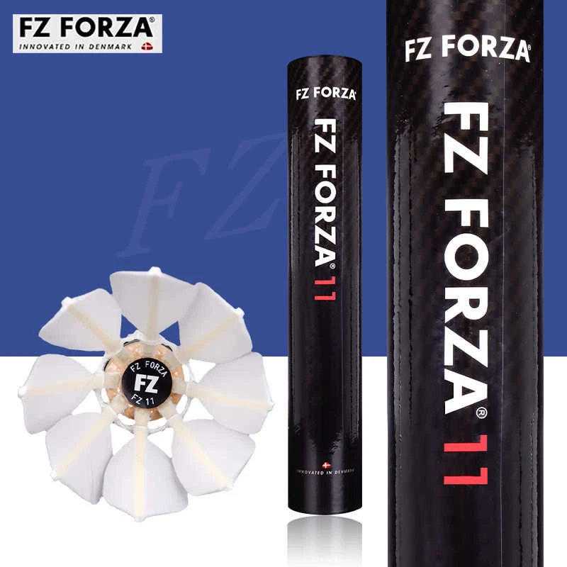 FZFORZA羽毛球官方耐打稳定鹅毛球 78球速/12只装FZ-11羽毛球