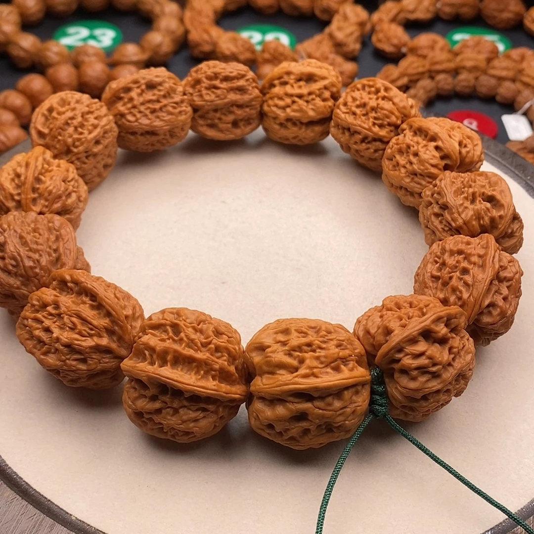 文玩核桃手串麻核桃大手持