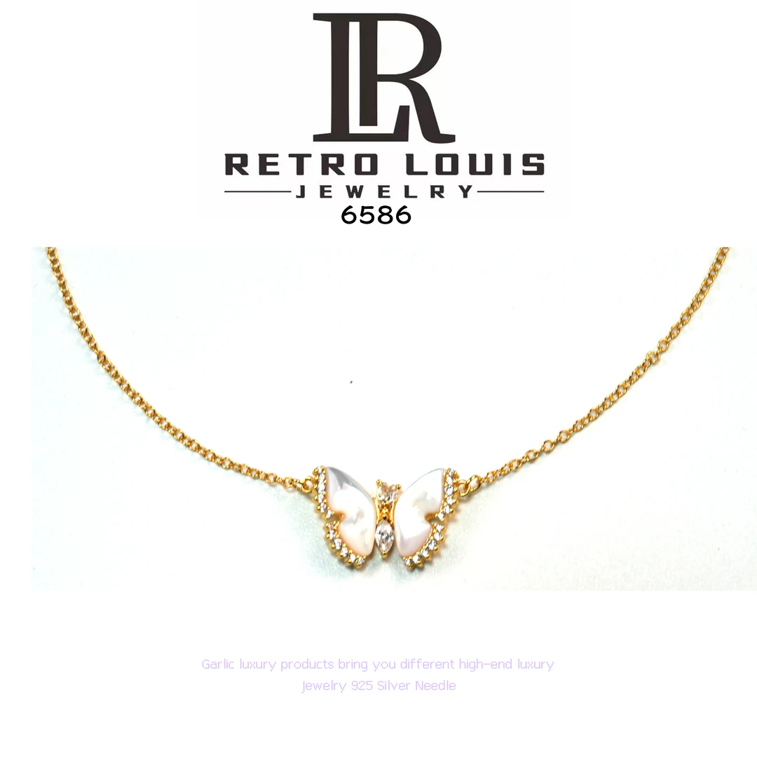 铜合金项链 RETRO LOUIS 项链~6586（42+5cm）