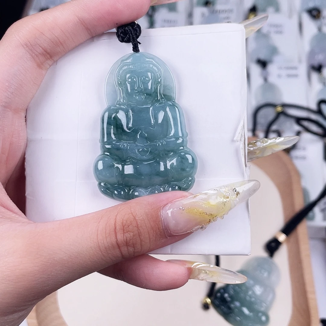 翡翠未镶嵌颈饰缘源圆2