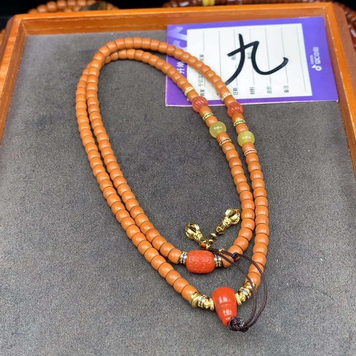 橄榄核吊坠鹤*橄榄