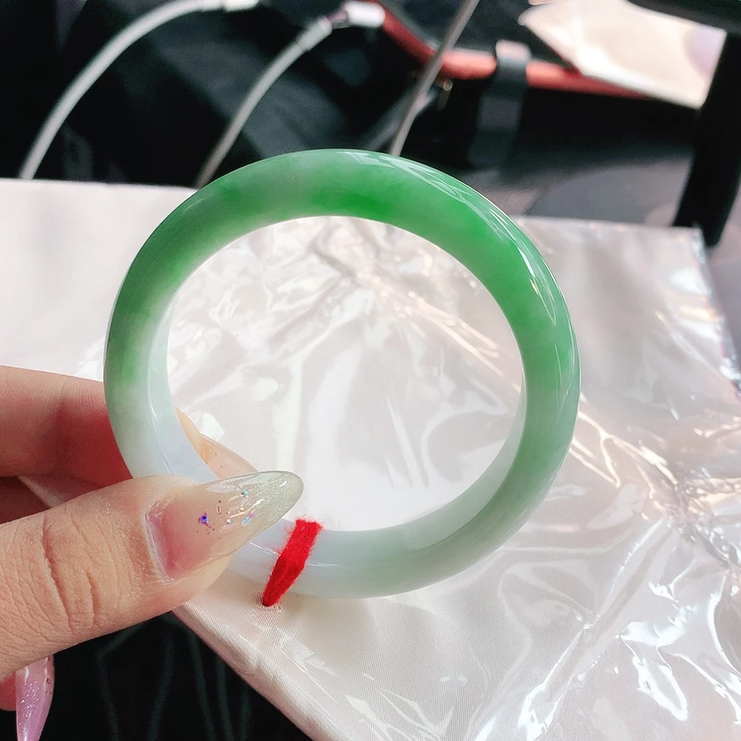 未镶嵌手镯翡翠54圈2559