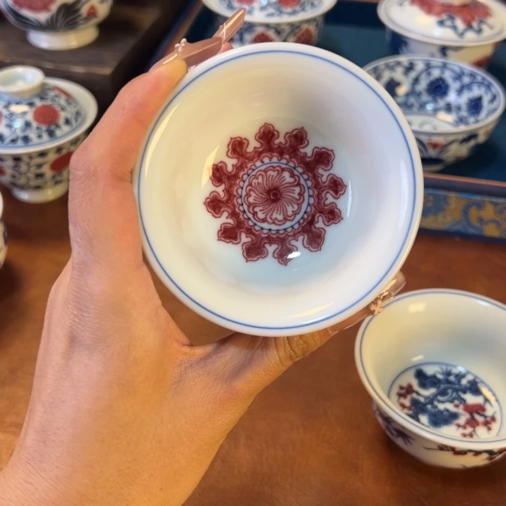 瓷片景德镇陶瓷手工手绘