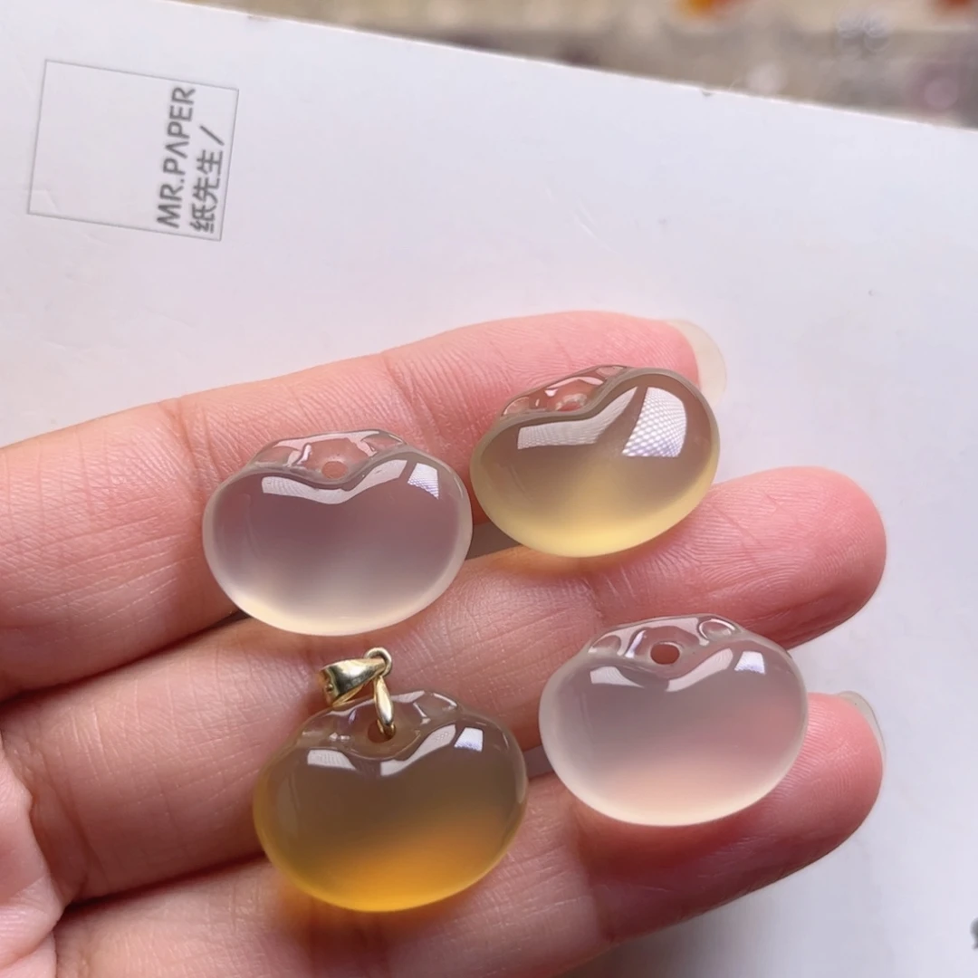 未镶嵌颈饰玛瑙/玉髓多样性发货 拍一发一