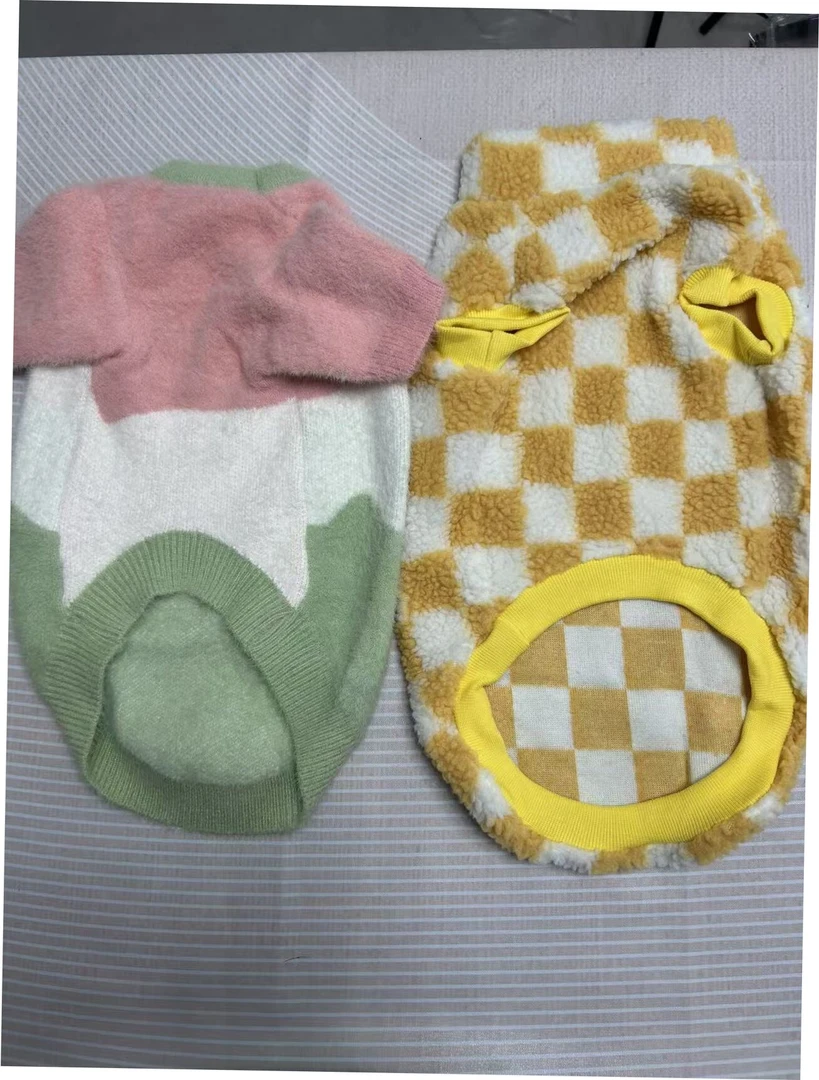 宠物衣服  直播过款  福利友情款默认瑕疵  NO退NO换