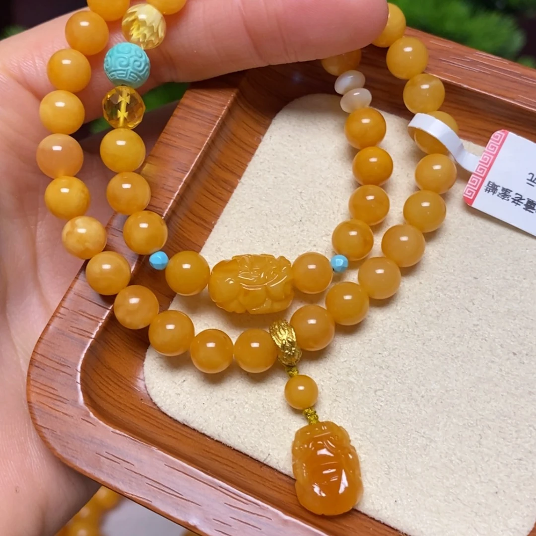 【闪购商品】手链蜜蜡未镶嵌手串