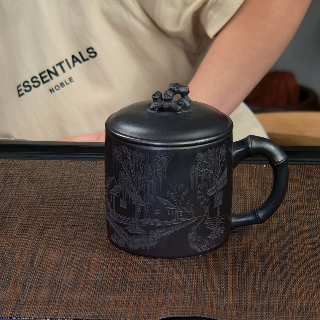 紫砂茶杯高货放漏