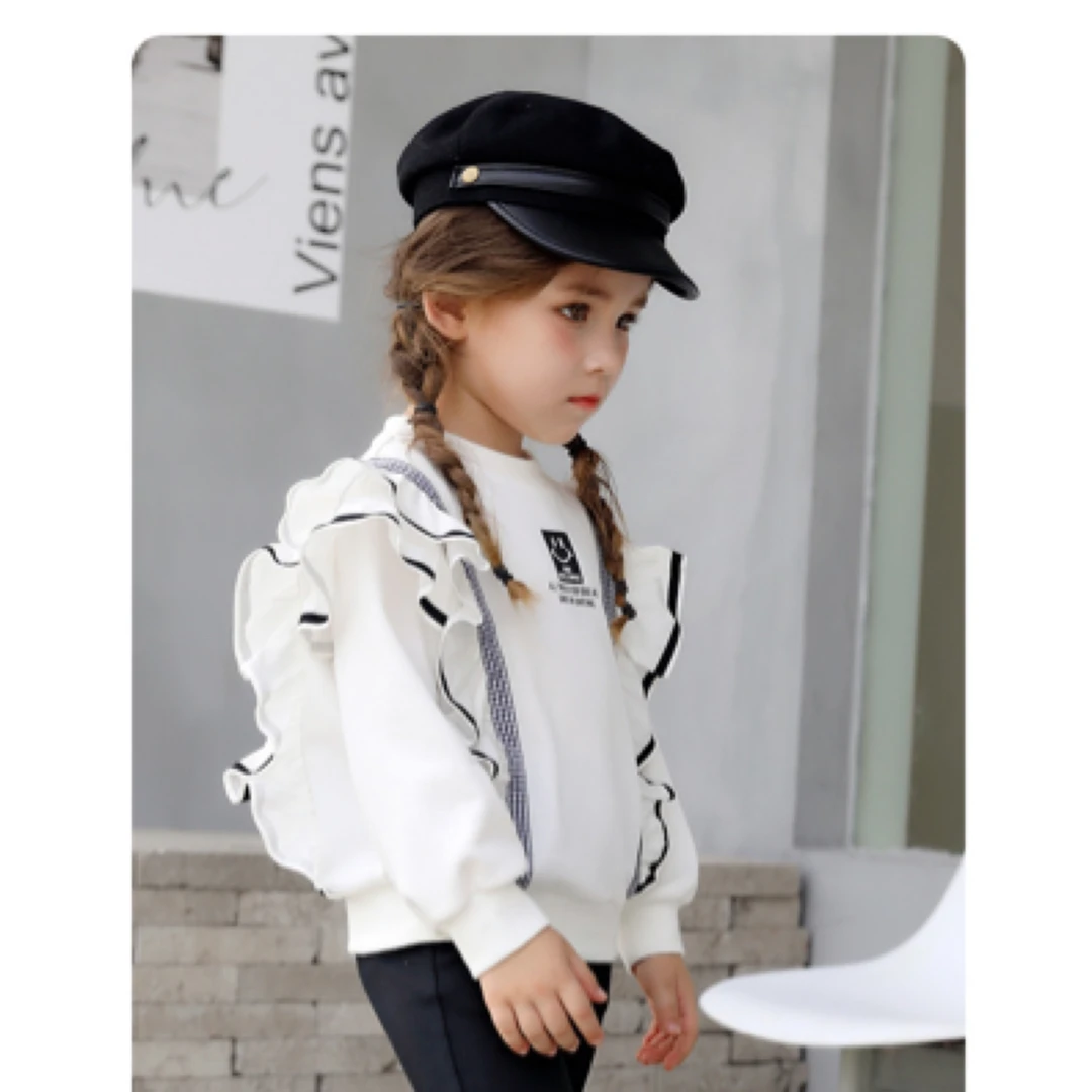 2025春季女小童卫衣 222160760圆领套头卫衣