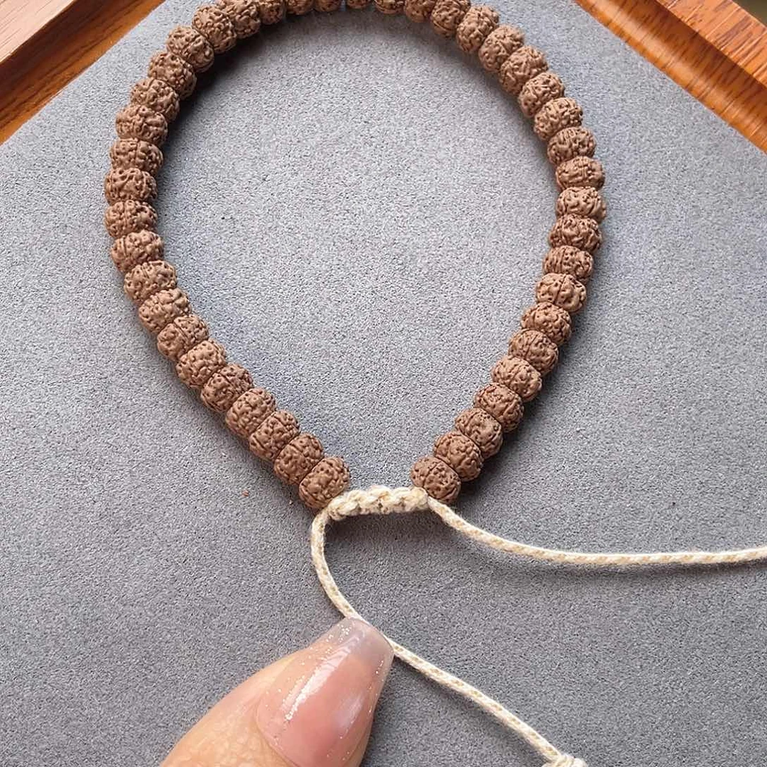 金刚菩提吊坠8.2左右藏切平细单圈