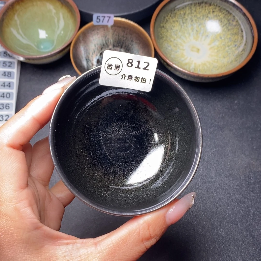 茶盏建窑建盏主人杯w 812