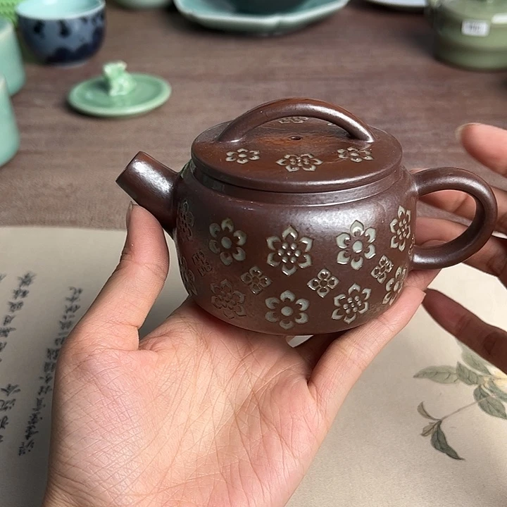 龙泉云间青瓷小米茶器