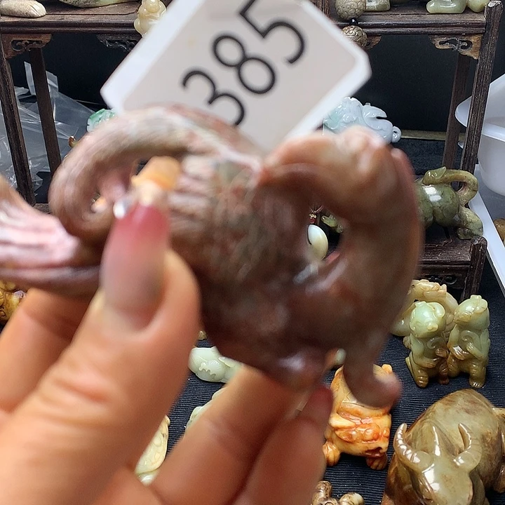 和田玉未镶嵌车挂