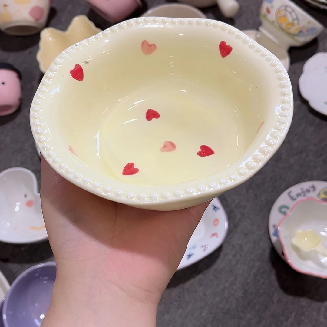 爆款5.5寸酸奶碗陶瓷餐具